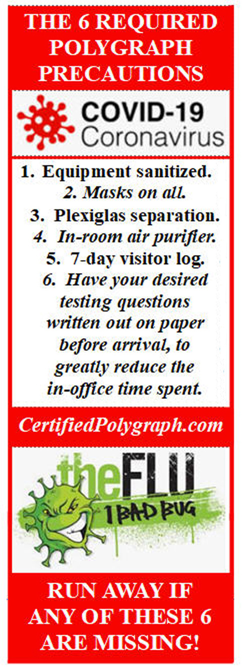 corona virus polygraph guidelines